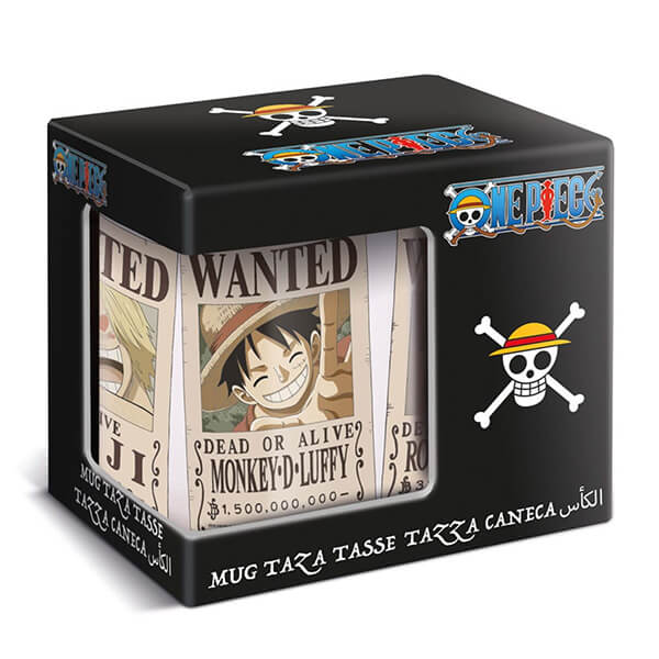 One Piece hrnek - Wanted