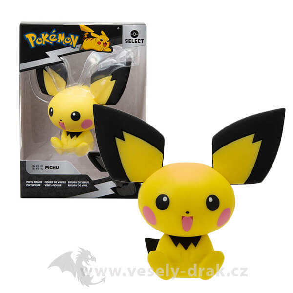 Levně Vinylová Pokémon figurka Pichu - 10 cm
