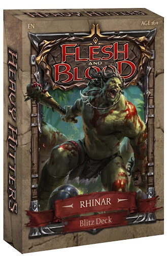 Levně Flesh and Blood TCG - Heavy Hitters Blitz Deck - Rhinar