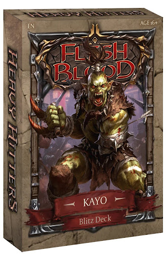 Flesh and Blood TCG - Heavy Hitters Blitz Deck - Kayo