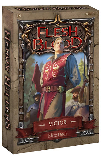 Flesh and Blood TCG - Heavy Hitters Blitz Deck - Victor