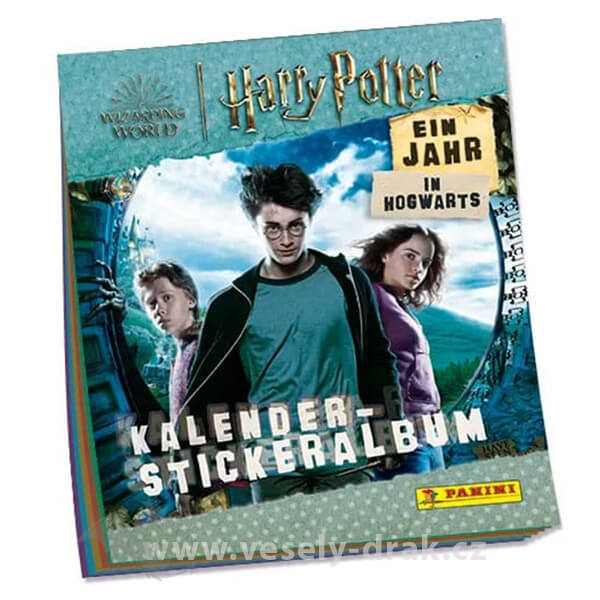 Levně Harry Potter A Year in Hogwarts - album na samolepky a karty - DE