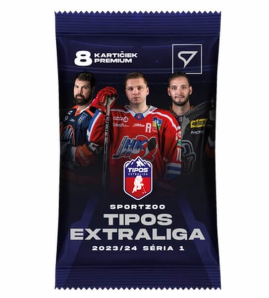 Levně Hokejové karty Tipos extraliga 2023-2024 Premium balíček 1. série