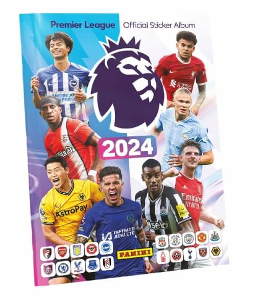 Futbalový album na samolepky Premier League 2023/2024