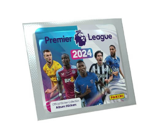 Levně Fotbalové samolepky Panini Premier League 2023/2024 - balíček