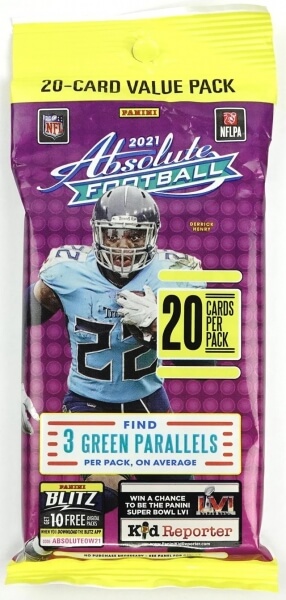 2021 Panini Absolute NFL Football Fat Pack