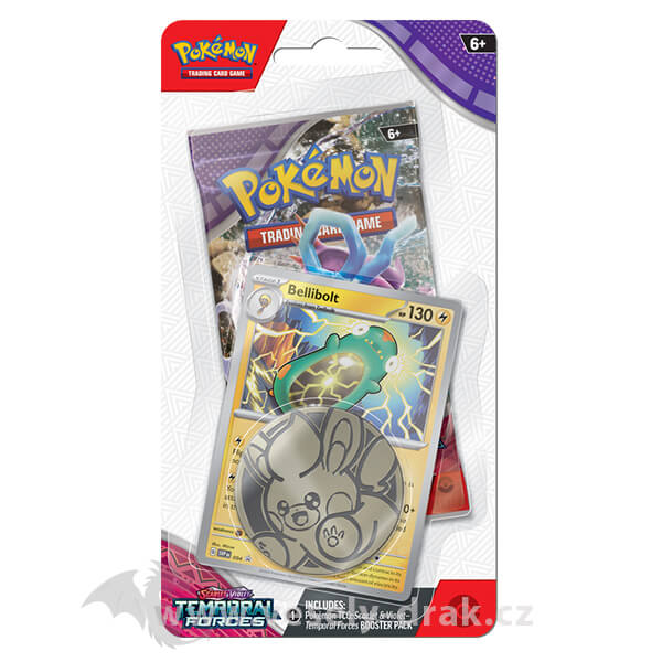 Levně Pokémon Temporal Forces Checklane Blister - Bellibolt