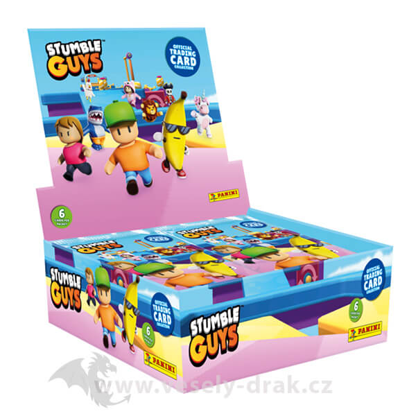 Stumble Guys - karty - booster box s 24 balíčkami