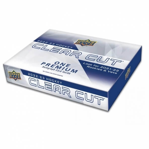 2022-2023 NHL Upper Deck Clear Cut Hobby Box