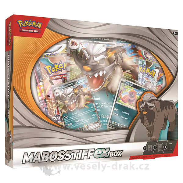 Levně Pokémon Mabosstiff ex Box