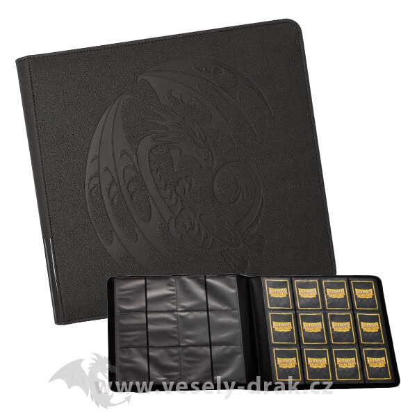 Levně Album na karty Dragon Shield - Card Codex Portfolio na 576 karet Iron Grey