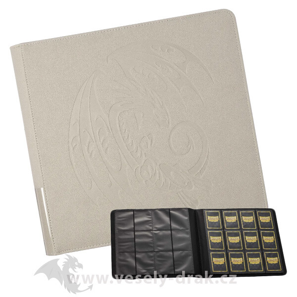Album na karty Dragon Shield - Card Codex Portfolio na 576 karet Ashen White