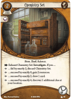 Arkham Horror The Card Game - Feast of Hemlock Vale karta Chemistry Set