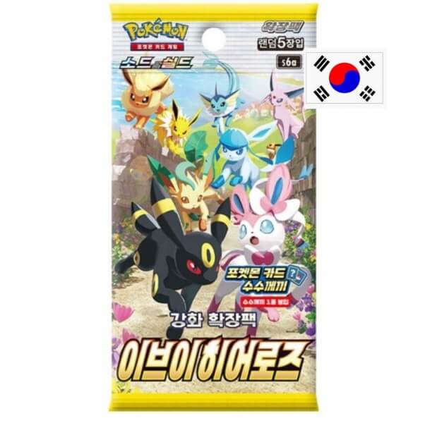 Levně Pokémon Eevee Heroes Booster - korejsky