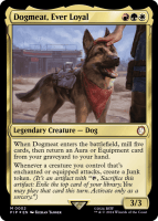 Magic the Gathering Fallout Commander Deck - Scrappy Survivors karta Dogmeat