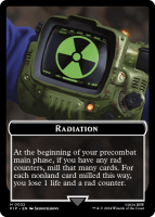 Magic the Gathering Fallout Commander Deck - Mutant Menace karta Radiation