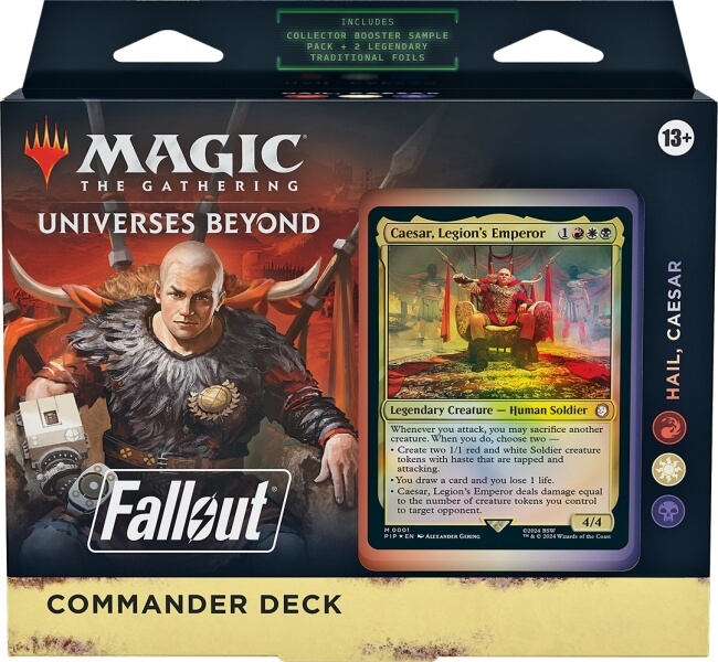 Levně Magic the Gathering Universes Beyond: Fallout Commander Deck - Hail, Caesar