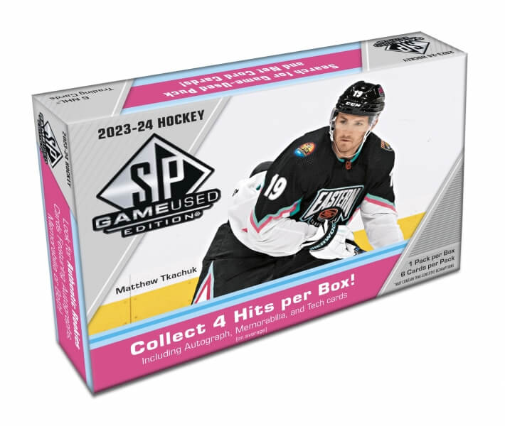 2023-2024 NHL Upper Deck SP Game Used Hobby box - hokejové karty