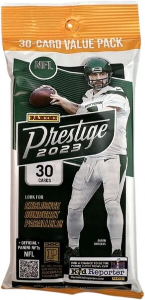 2023 Panini Prestige NFL Football Fat Pack