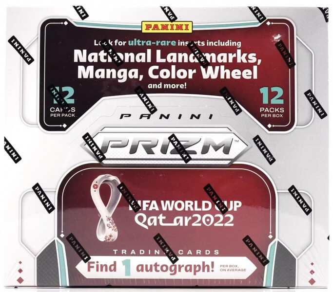 Levně 2022 Panini Prizm Wold Cup Soccer Hobby box - fotbalové karty