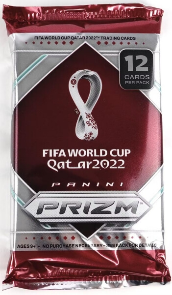 Levně 2022 Panini Prizm Wold Cup Soccer Hobby balíček - fotbalové karty