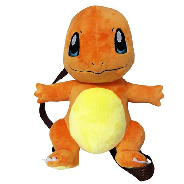 Pokémon plyšák Charmander 2v1 (plyšák a batoh)