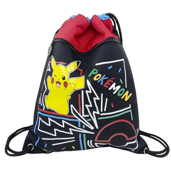 Levně Pokémon sportovní vak/pytel na tělocvik - Pikachu