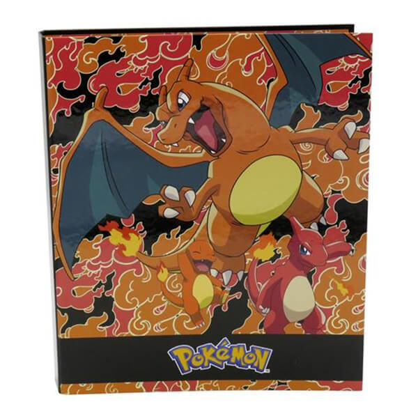 Kroužkové desky A4 Pokémon Charmander a Charizard