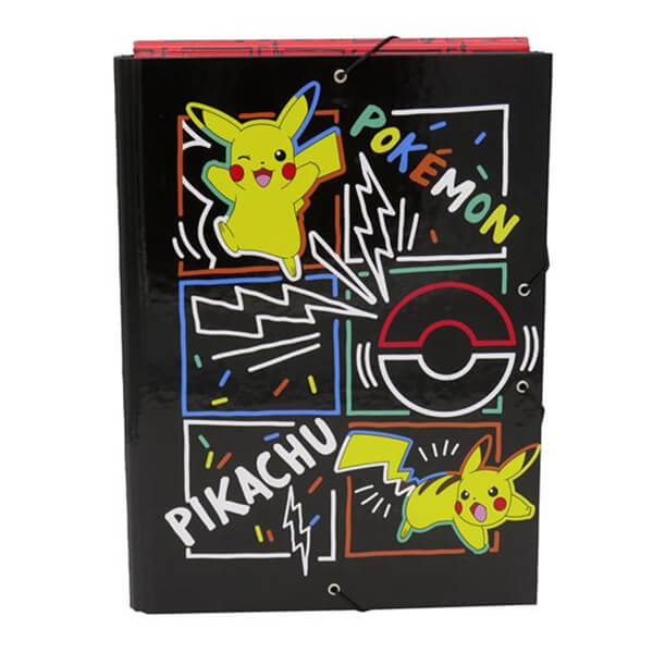 Levně Školní desky A4 Pokémon Pikachu