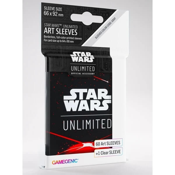 Levně Obaly na karty Star Wars: Unlimited - Space Red - 60 ks