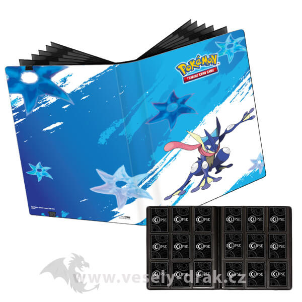 Pokémon A4 album na 360 karet - Gallery Series Greninja