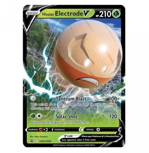 Levně Pokémon karta Hisuian Electrode V