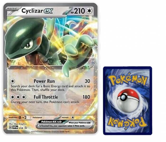 Pokémon JUMBO karta Cyclizar ex