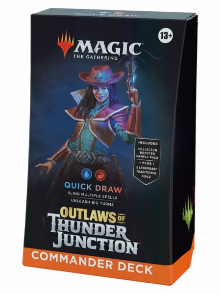 Magic the Gathering Outlaws of Thunder Junction Commander Deck - Quick Draw
