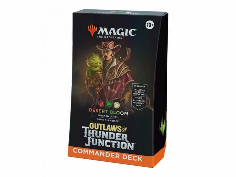 Magic the Gathering Outlaws of Thunder Junction Commander Deck - Desert Bloom