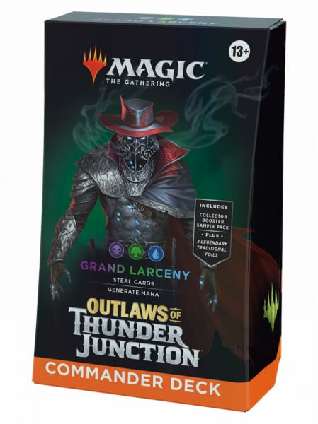 Magic the Gathering Outlaws of Thunder Junction Commander Deck - Grand Larceny