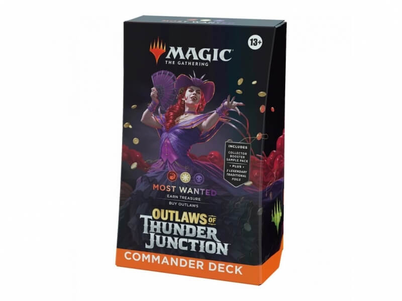 Levně Magic the Gathering Outlaws of Thunder Junction Commander Deck - Most Wanted