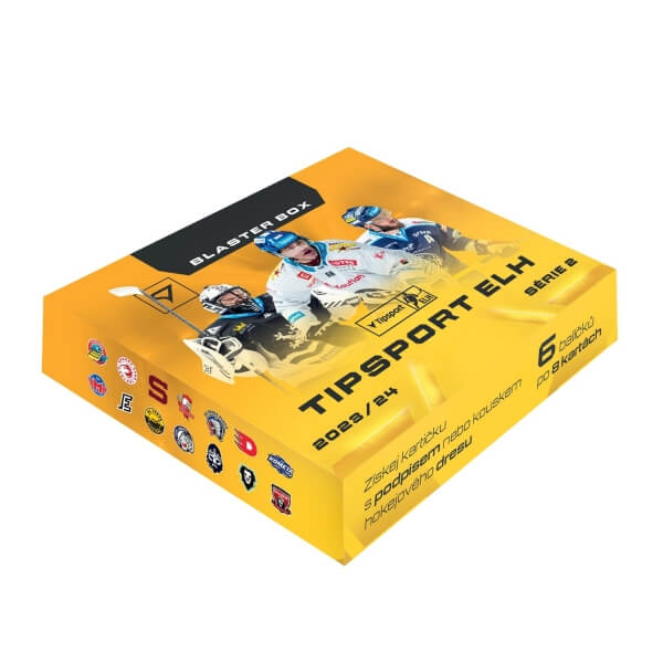 Levně Hokejové karty Tipsport ELH 23/24 Blaster box 2. série