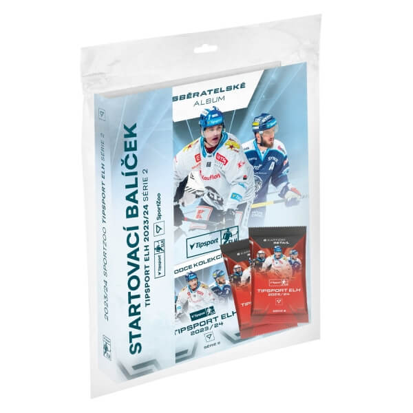 Levně Hokejové karty Tipsport ELH 23/24 Starter Pack 2. série