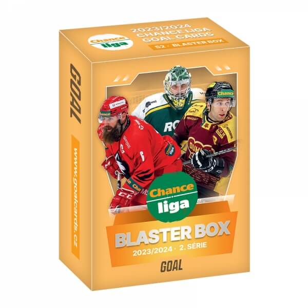 Hokejové karty 2023-2024 Chance liga Blaster box - 2. série