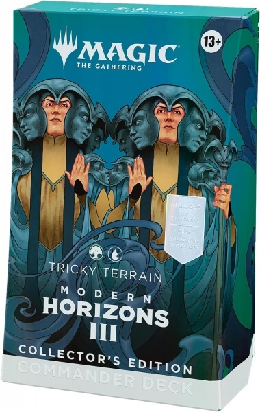 Levně Magic the Gathering Modern Horizons 3 Commander Deck Collector´s Edition - Tricky Terrain