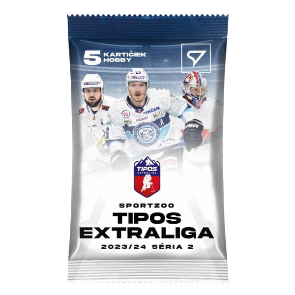 Hokejové karty Tipos extraliga 2023-2024 Hobby Balíček 2. série