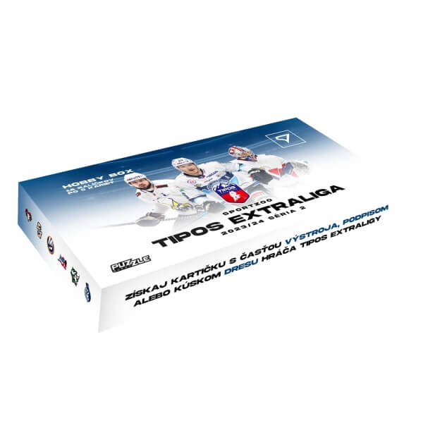 Levně Hokejové karty Tipos extraliga 2023-2024 Hobby box 2. série