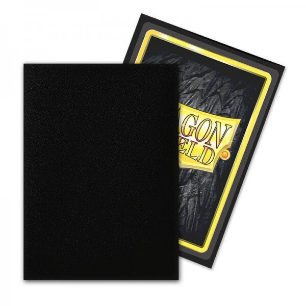 Obaly na karty Dragon Shield Matte Sleeves - Black Non-Glare - 100 ks