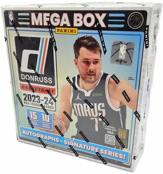 2023-2024 NBA karty Panini Donruss Mega Box