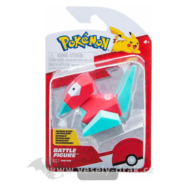 Pokémon akční figurka Porygon - 5 cm