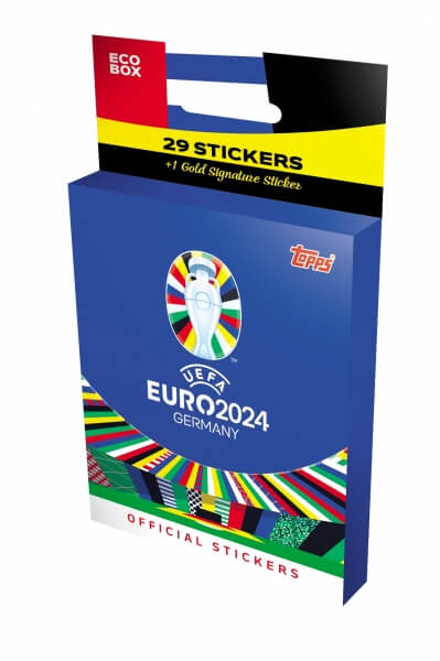 Topps EURO 2024 Eco Box - samolepky