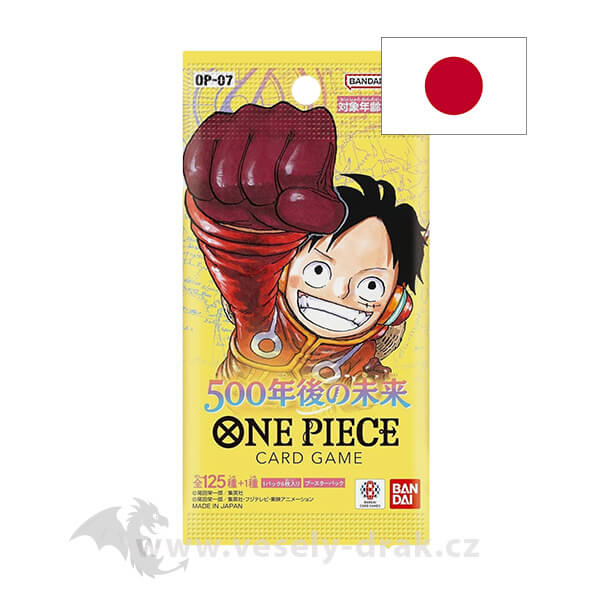 Levně One Piece Card Game - 500 Years in the Future Booster (OP-07) - JP