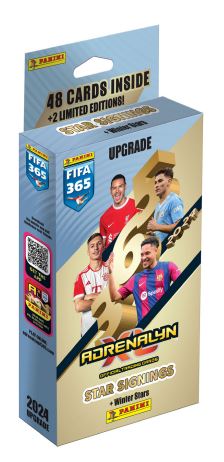 Levně Fotbalové karty Panini FIFA 365 2023/2024 Adrenalyn Upgrade - Star Signings