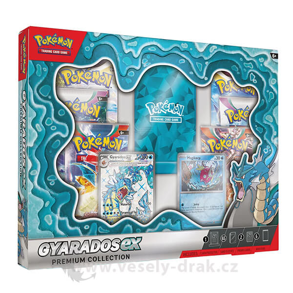Levně Pokémon Gyarados ex Premium Collection Box